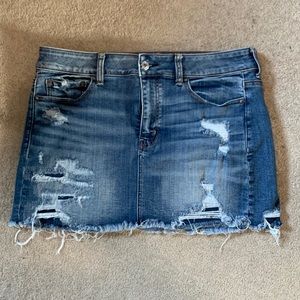 American Eagle Outfitters Jean mini skirt